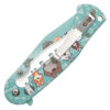 Doggie Spring Assist Pocket Knife - Tan