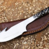 Handcrafted Iron Railroad Twisted Handle Tracker Knife