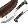 Handcrafted Iron Railroad Twisted Handle Tracker Knife