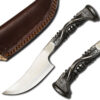 Forged Iron Railroad Twisted Handle Hunter Knife