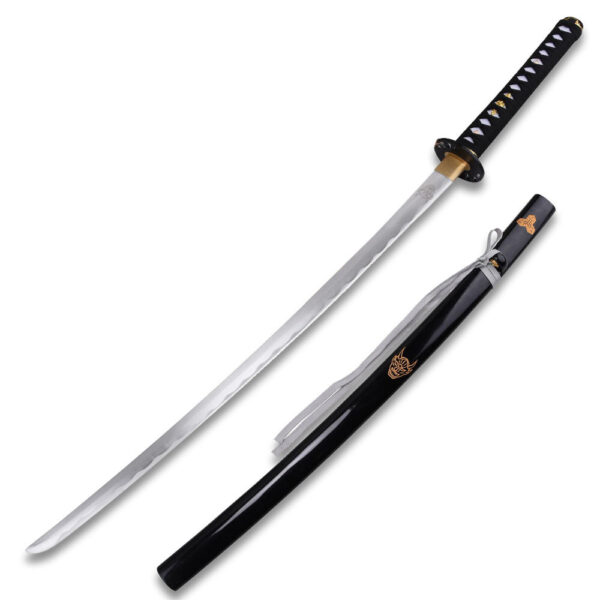 Kill Bill Bride's Sword Battle Ready Katana Lion Engraved Hattori Hanzo Steel