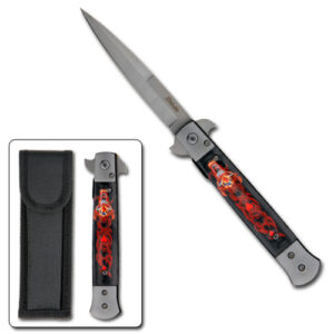 Spring Assist -Legal Automatic' Stiletto Style Knife