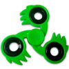 Spikester Fidget Tri-Spinner Green Fireball Focus ADHD Finger Toy EDC Stress Relief
