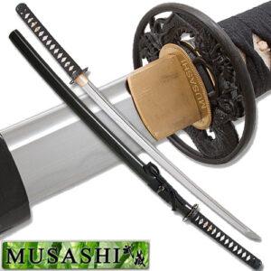 Musashi - 1060 Carbon Steel - Clay Tempered Katana w/ Dragon