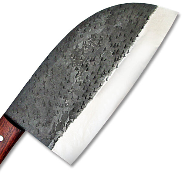 Teuchi Serbian Chef's Knife 1095 Forged High Carbon Steel Coco bola Handle