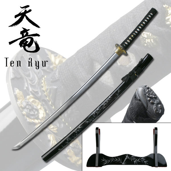 Ten Ryu - Samurai Sword (41.5 Inches - Overall Length)