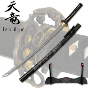 Tenryu TR-009 Hand Forged Samurai Sword 40.5” Overall