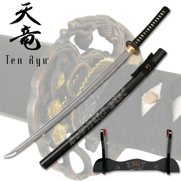 Tenryu TR-009 Hand Forged Samurai Sword 40.5” Overall