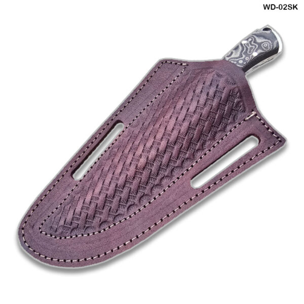 Trailfire Tactical Survival Fixed Blade Knife D2 Steel Micarta Wood Handle