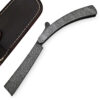 Handmade Sweeney Todd Barber Straight Razor by WHITE DEER All Damascus Steel Knife