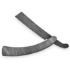 Handmade Sweeney Todd Barber Straight Razor by WHITE DEER All Damascus Steel Knife