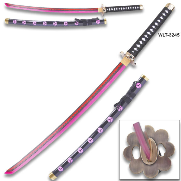 82.5" Crimson Demon Metal Spear