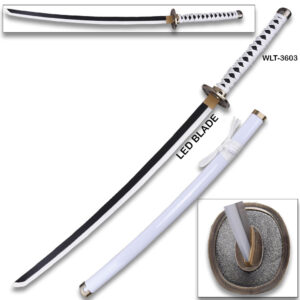 Roronoa Zoro's Shusui One Piece Anime Sword Red Hamon LED Light-Up Wood Blade!