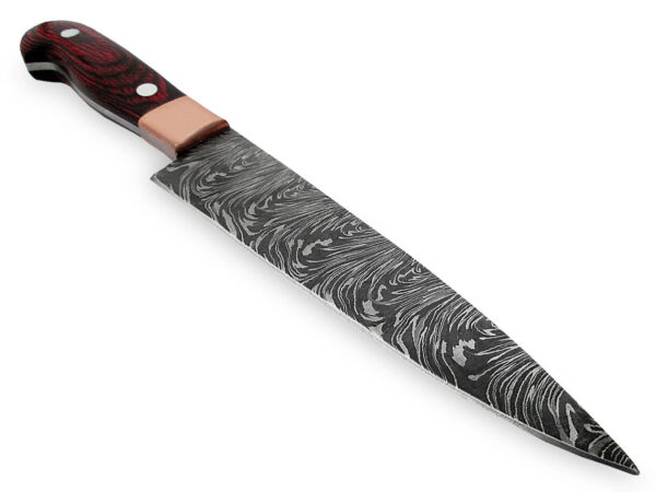 White Deer Pakkawood Paring Knife Pro Chef Cutlery Damascus Steel 1095 HC