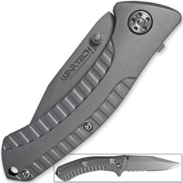 WARTECH USA Unified Defender Folding Knife Extreme VersaPocket 440 Stainless Steel