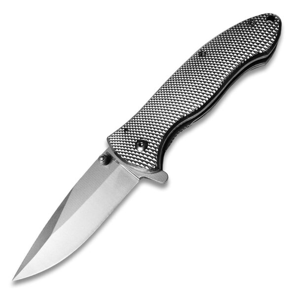 TAC FORCE SPRING SS Black Blade Spring Assist Digital Cameo Knife