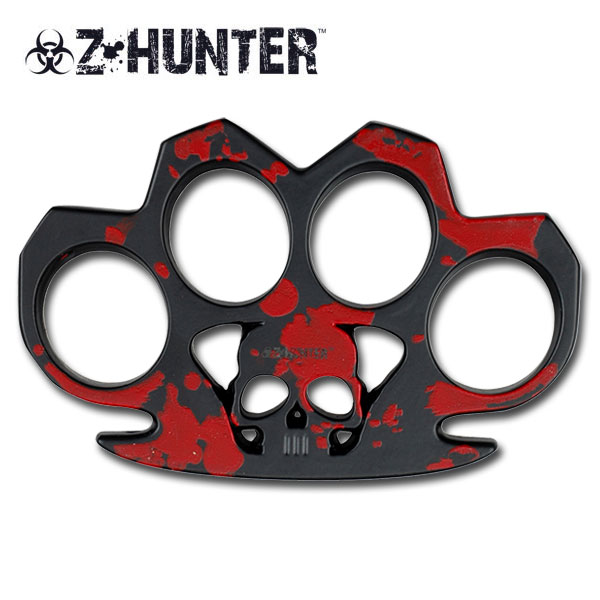 Z Hunter Skull Red Duster Belt Buckle Paper Weight